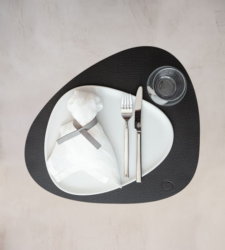 Bull placemat curve - black - LIND DNA