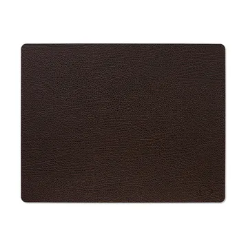 Bull placemat square - brown - LIND DNA