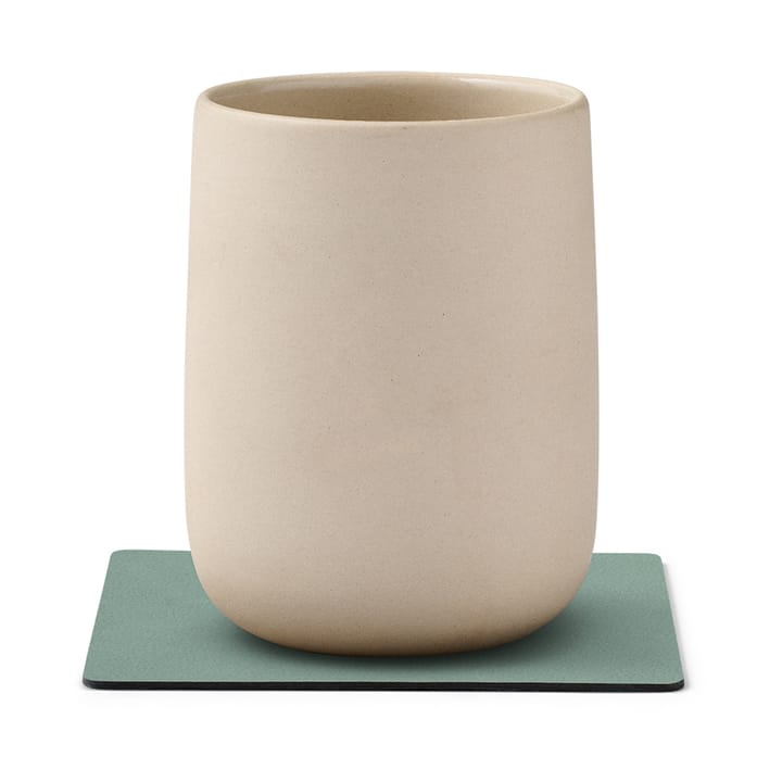 Cloud-Nupo coaster reversible square 1 pcs, anthracite-pastel green LIND DNA