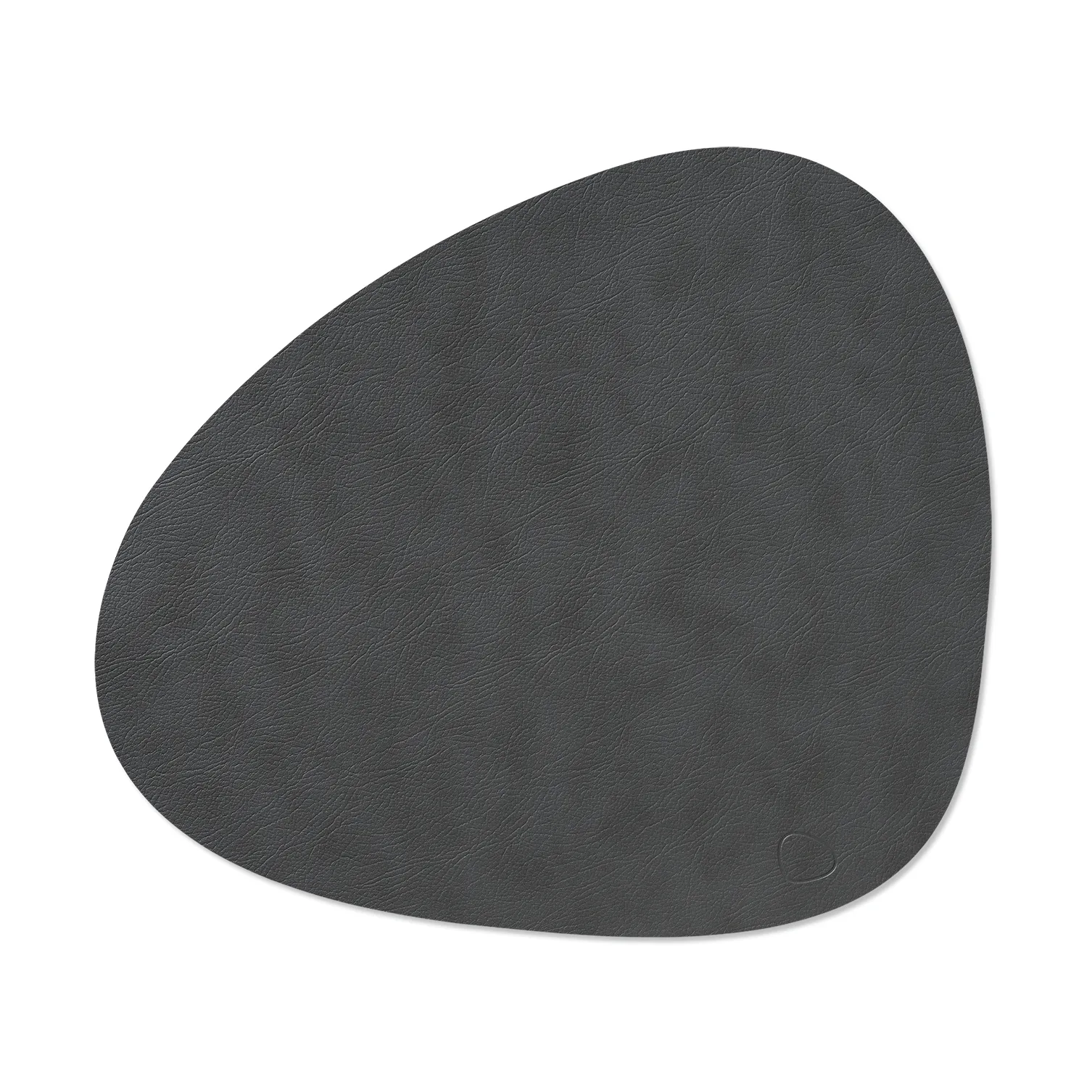 Cloud-Nupo placemat reversible curve L 1 pcs, anthracite-pastel green, 44x37 cm LIND DNA