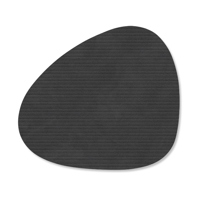 LIND DNA Corduroy coaster curve Black