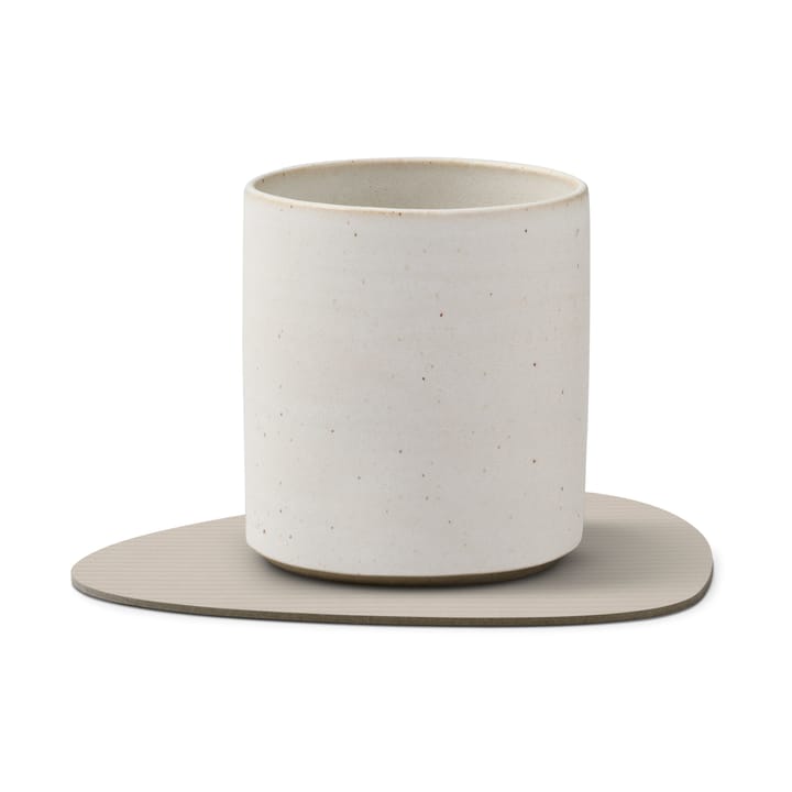 Corduroy coaster curve, Oyster White LIND DNA