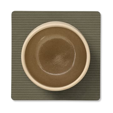 Corduroy coaster square - Army Green - LIND DNA