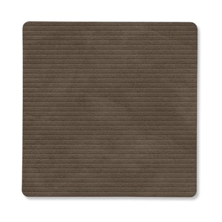 LIND DNA Corduroy coaster square Caviar