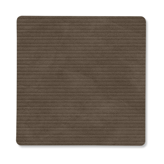 LIND DNA Corduroy coaster square Caviar
