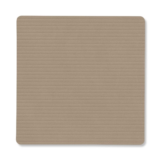 LIND DNA Corduroy coaster square Clay Brown