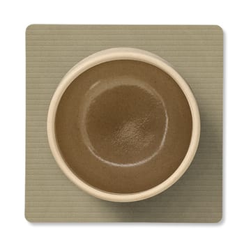 Corduroy coaster square - Herbal Dust - LIND DNA