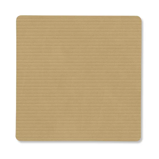 LIND DNA Corduroy coaster square Khaki | Scandinavian Design | Coasters | Beige