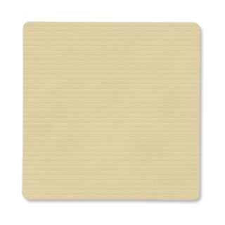 LIND DNA Corduroy coaster square Lemon Sorbet