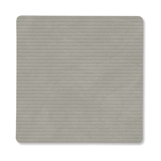Corduroy coaster square - Light Grey - LIND DNA