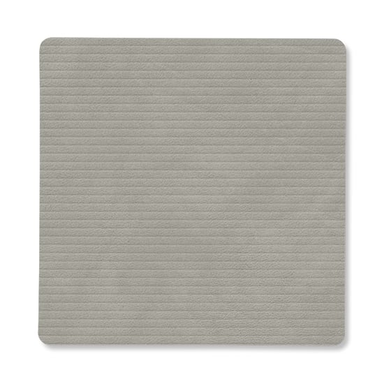LIND DNA Corduroy coaster square Light Grey