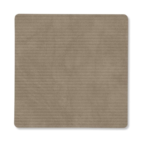 LIND DNA Corduroy coaster square Nomad Grey