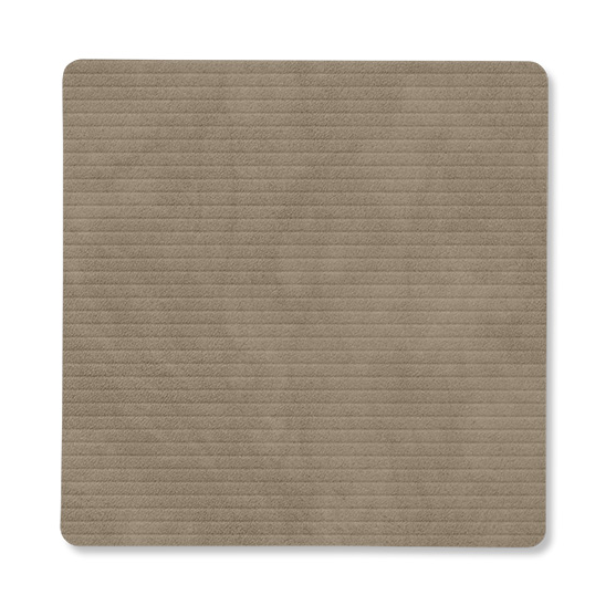 LIND DNA Corduroy coaster square Nomad Grey