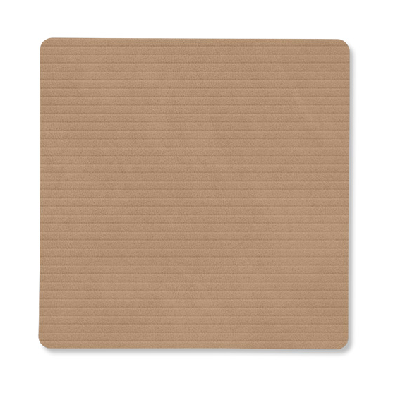 LIND DNA Corduroy coaster square Nougat