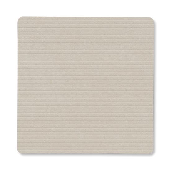 Corduroy coaster square - Oyster White - LIND DNA