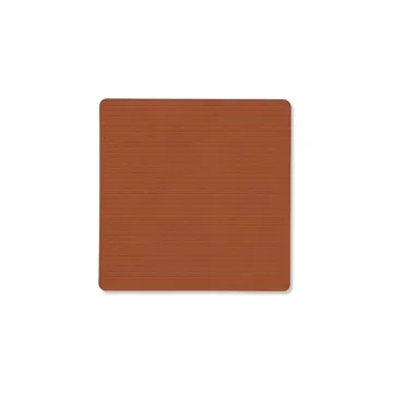Corduroy coaster square - Rust - LIND DNA
