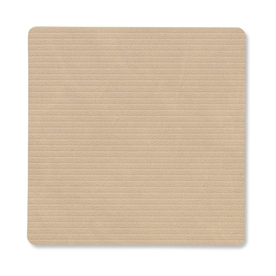 LIND DNA Corduroy coaster square Sand