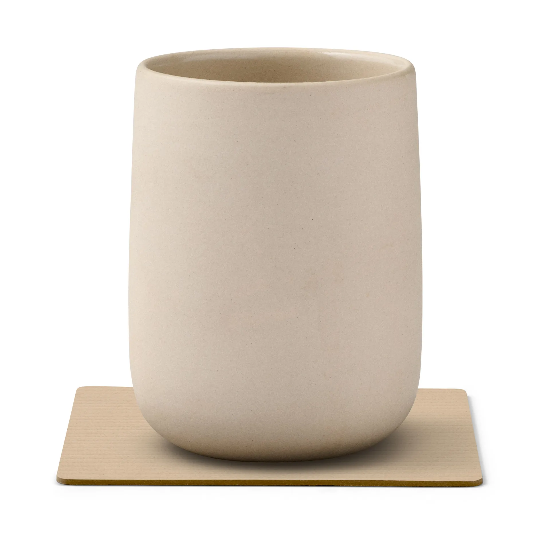 Corduroy coaster square, Sand LIND DNA