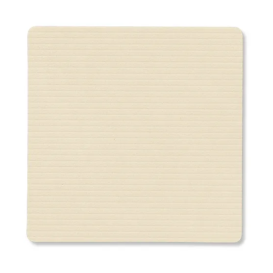 LIND DNA Corduroy coaster square Vanilla | Scandinavian Design | Coasters | White