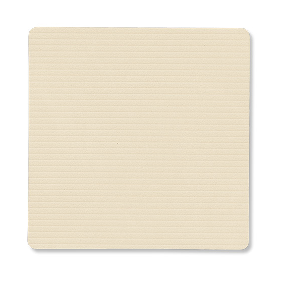 LIND DNA Corduroy coaster square Vanilla