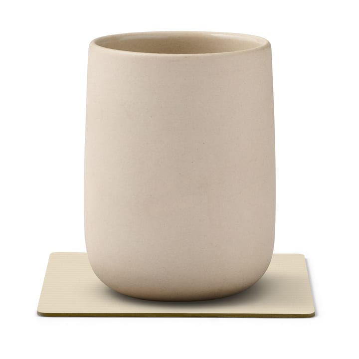 Corduroy coaster square, Vanilla LIND DNA