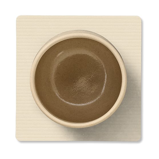 Corduroy coaster square, Vanilla LIND DNA