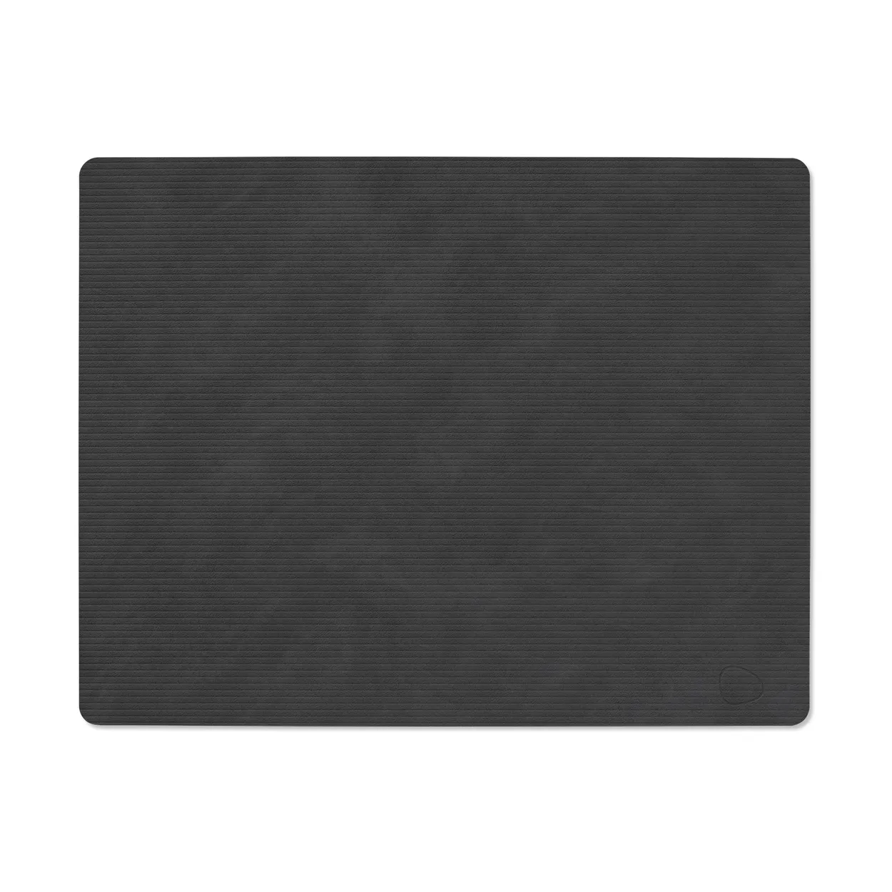 LIND DNA Corduroy placemat square L Black | Scandinavian Design | Placemats | Black