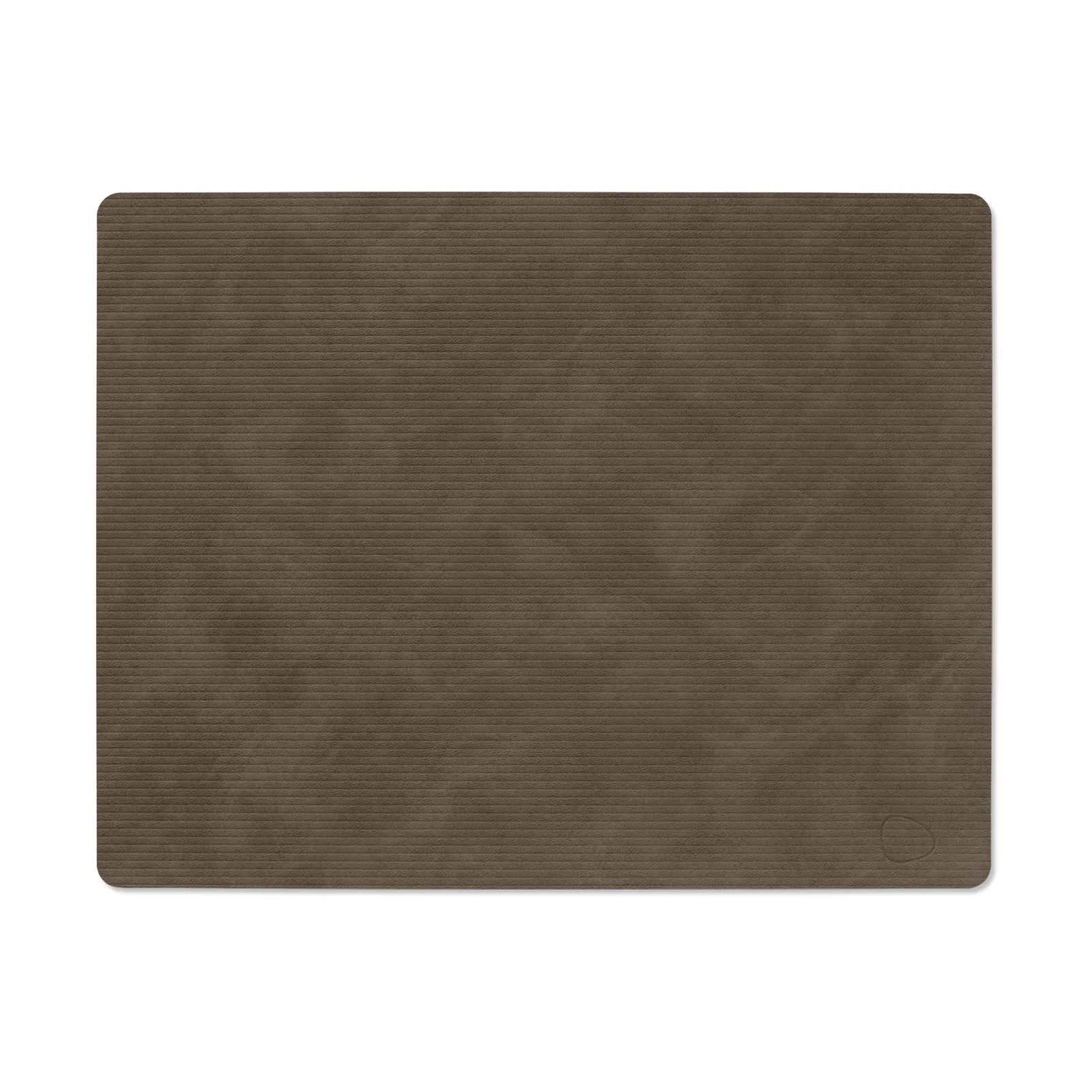 Corduroy placemat square L, Caviar LIND DNA