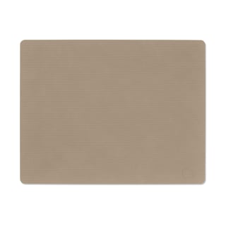 LIND DNA Corduroy placemat square L Clay Brown