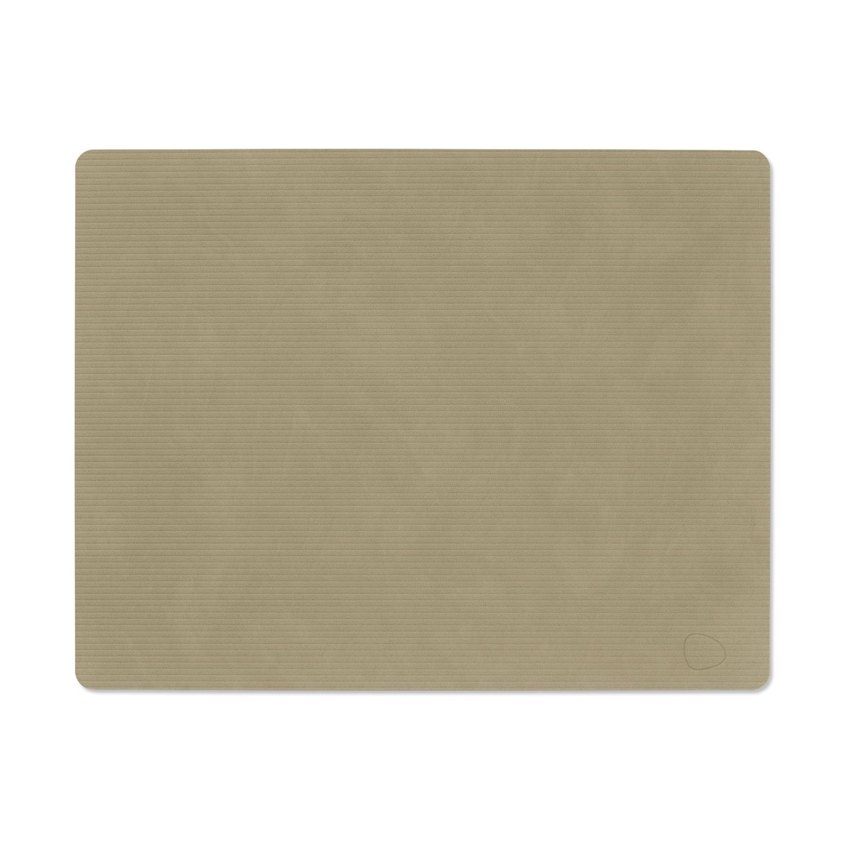 LIND DNA Corduroy placemat square L Herbal Dust