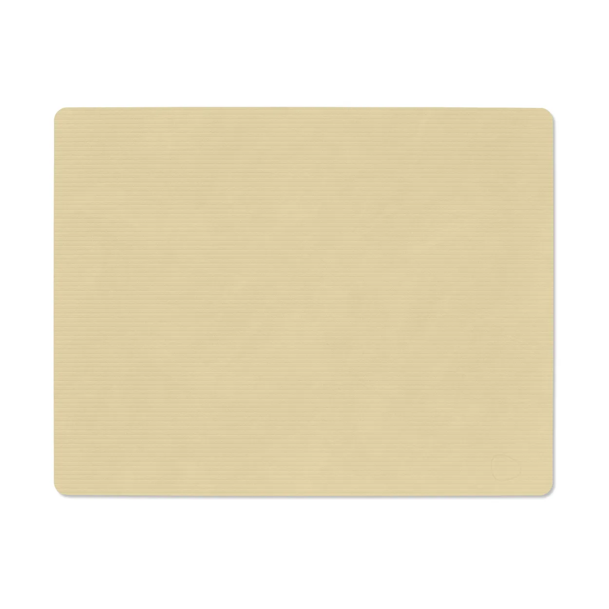 LIND DNA Corduroy placemat square L Lemon Sorbet | Scandinavian Design | Placemats | Yellow