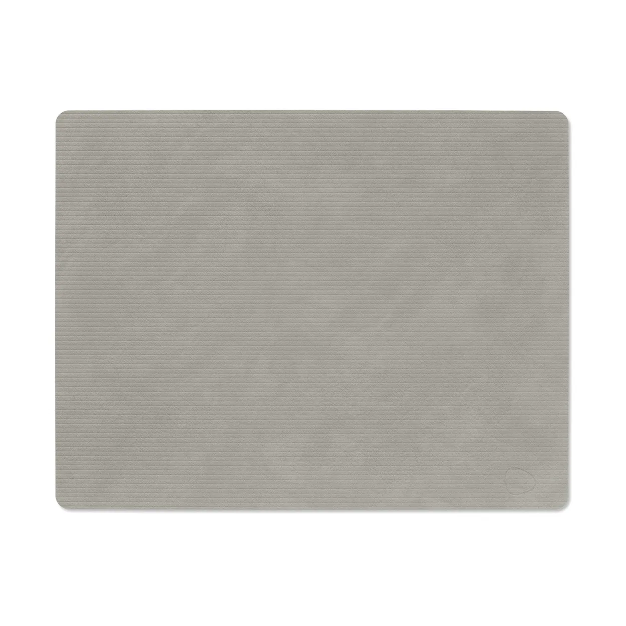 LIND DNA Corduroy placemat square L Light Grey | Scandinavian Design | Placemats | Grey
