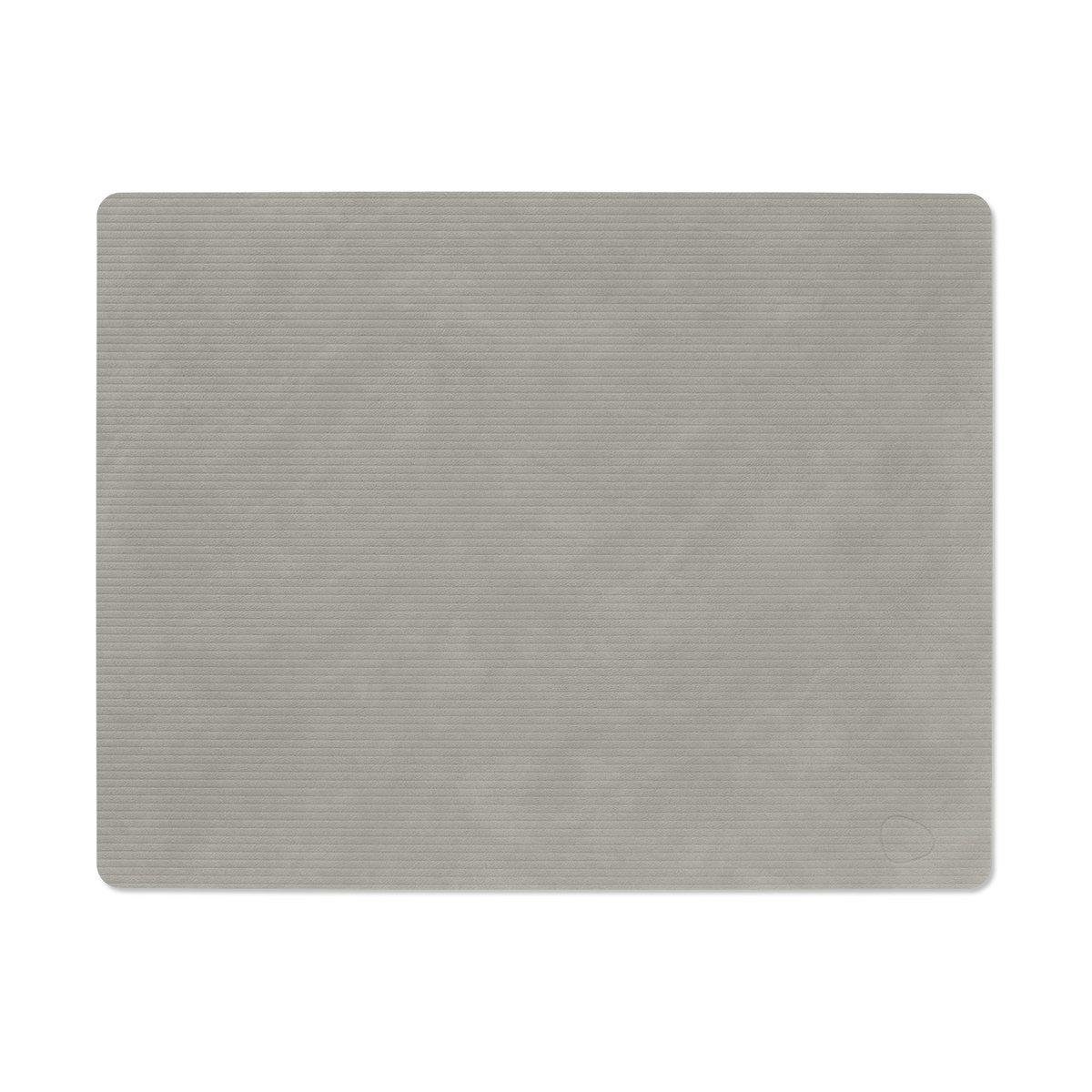 LIND DNA Corduroy placemat square L Light Grey