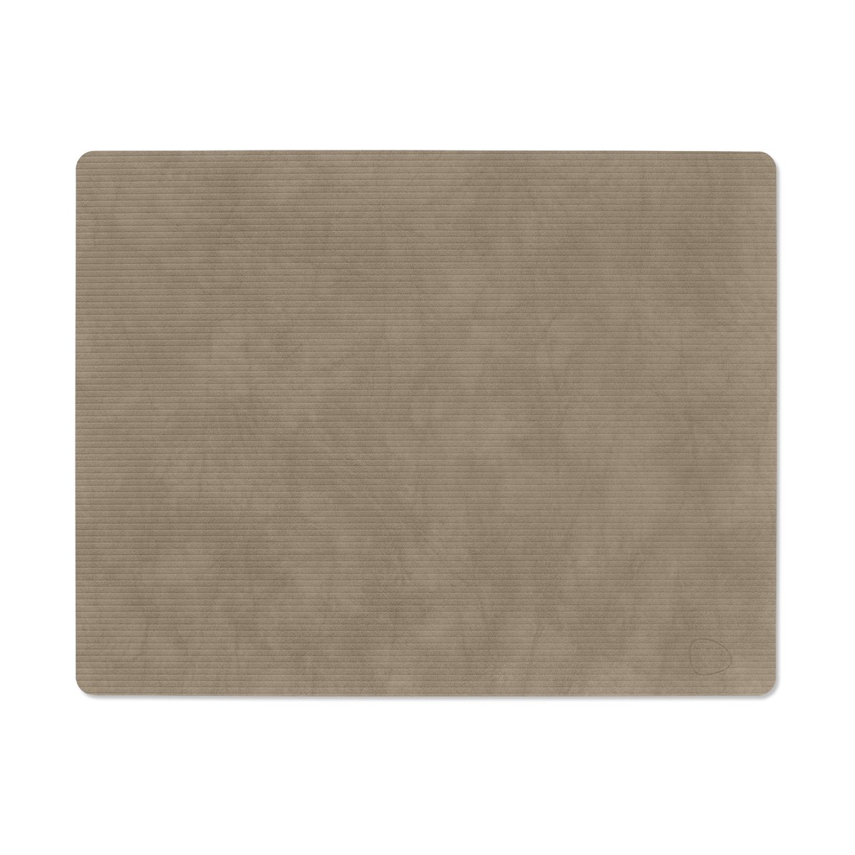 LIND DNA Corduroy placemat square L Nomad Grey