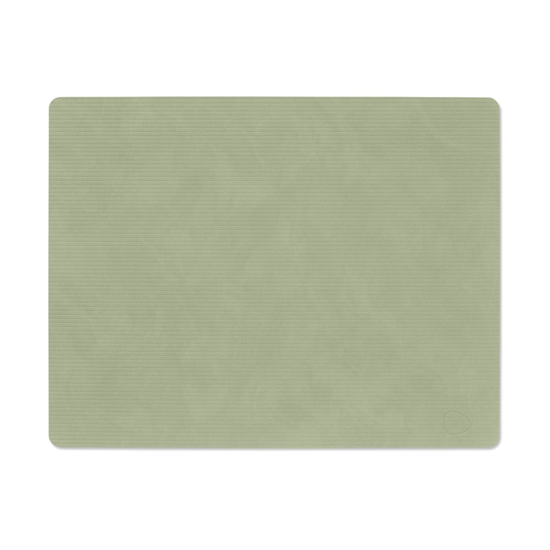 LIND DNA Corduroy placemat square L Olive Green