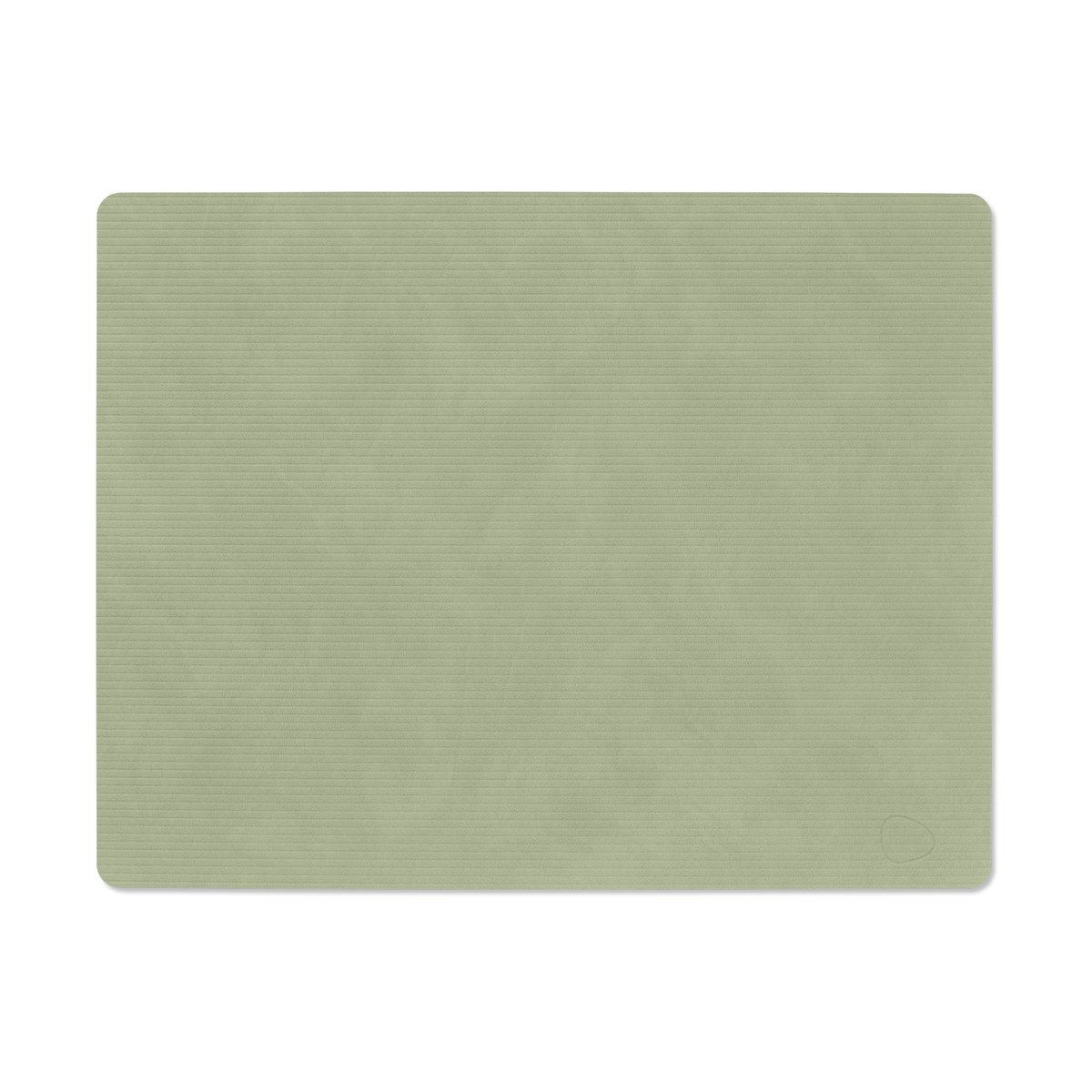 LIND DNA Corduroy placemat square L Olive Green