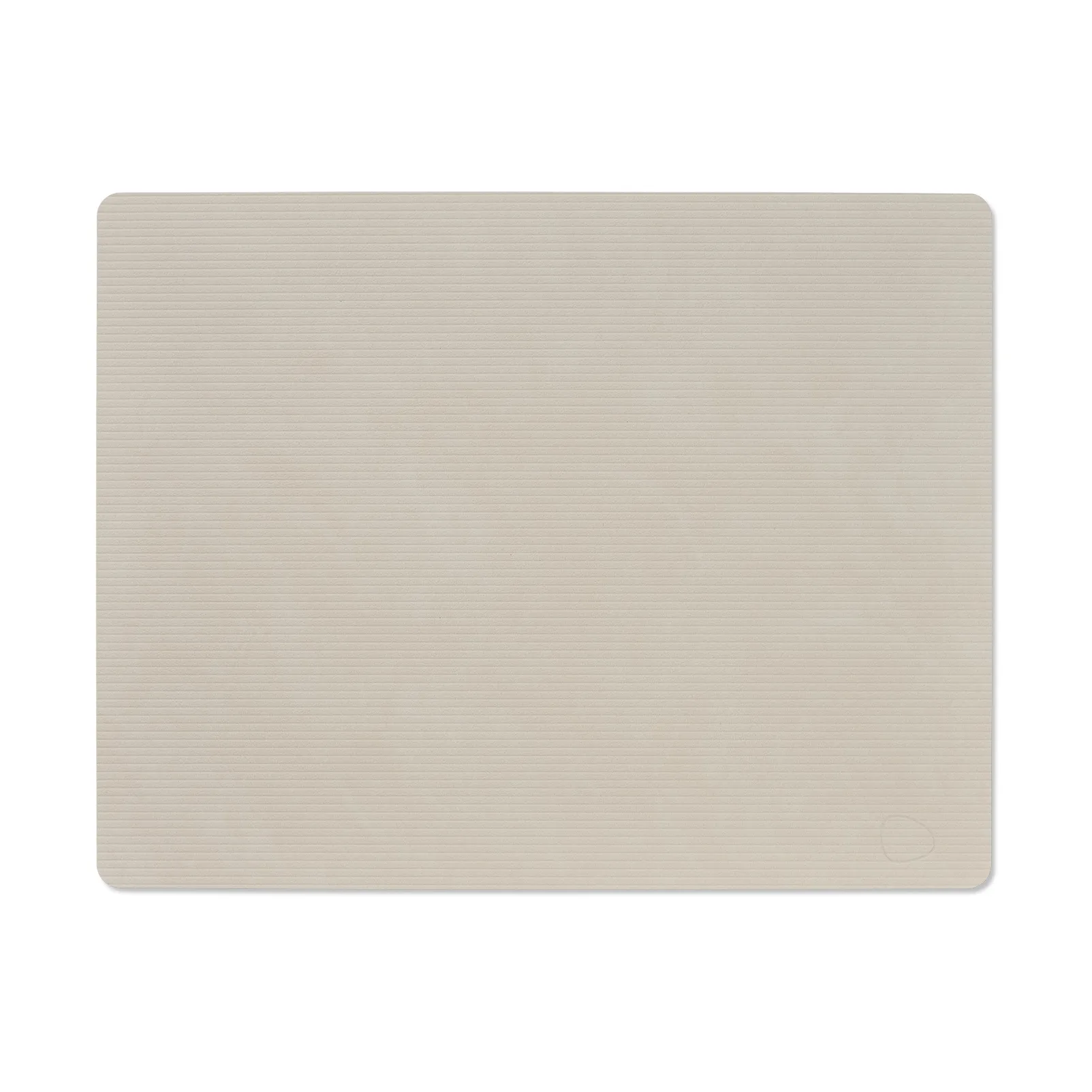 Corduroy placemat square L, Oyster White, 45x35 cm LIND DNA