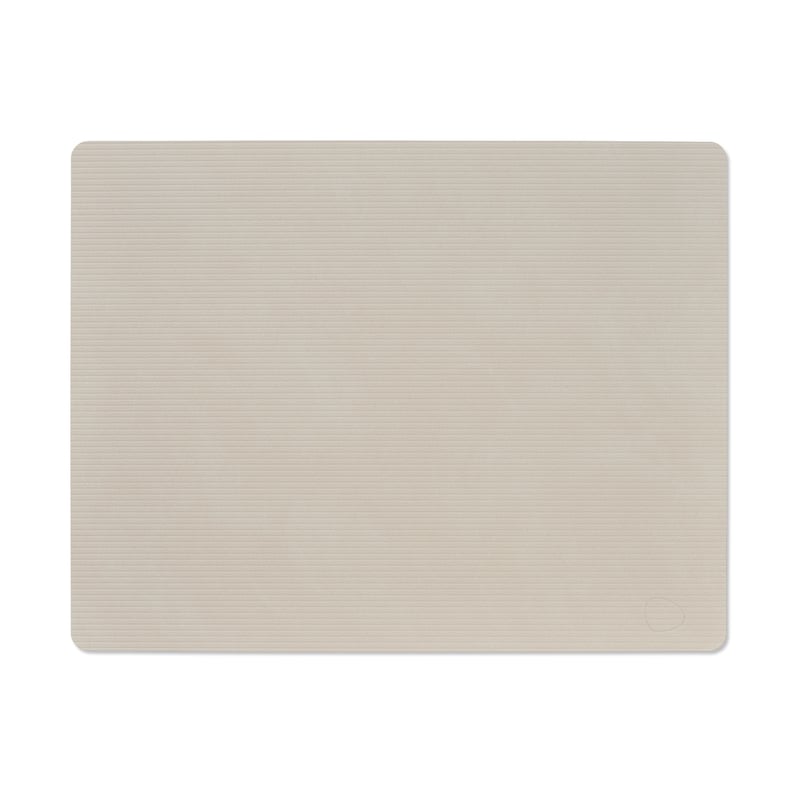 LIND DNA Corduroy placemat square L Oyster White