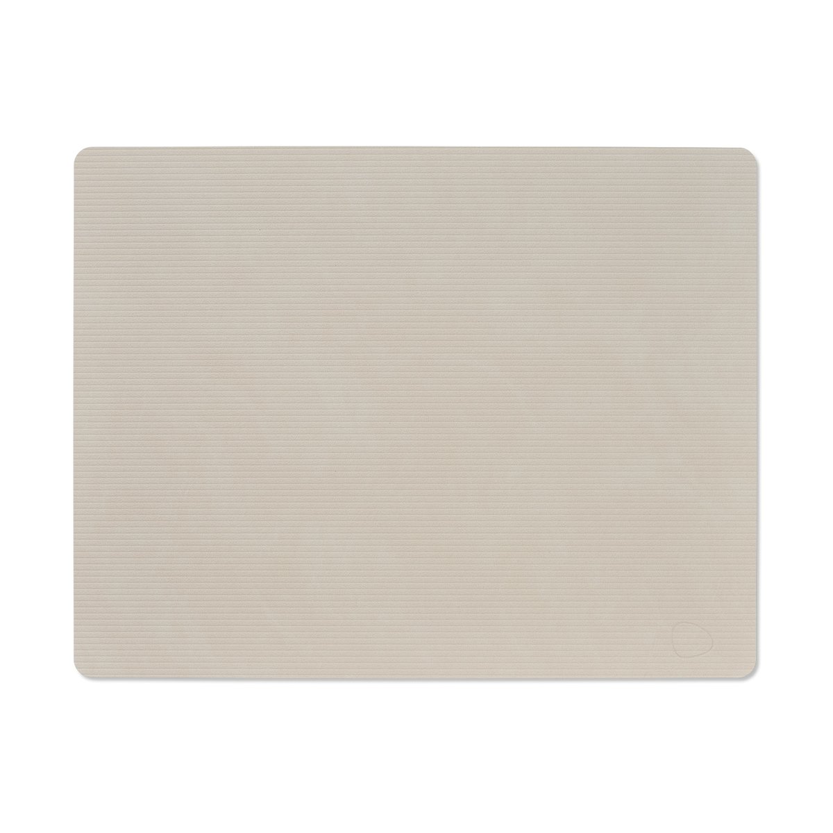 LIND DNA Corduroy placemat square L Oyster White