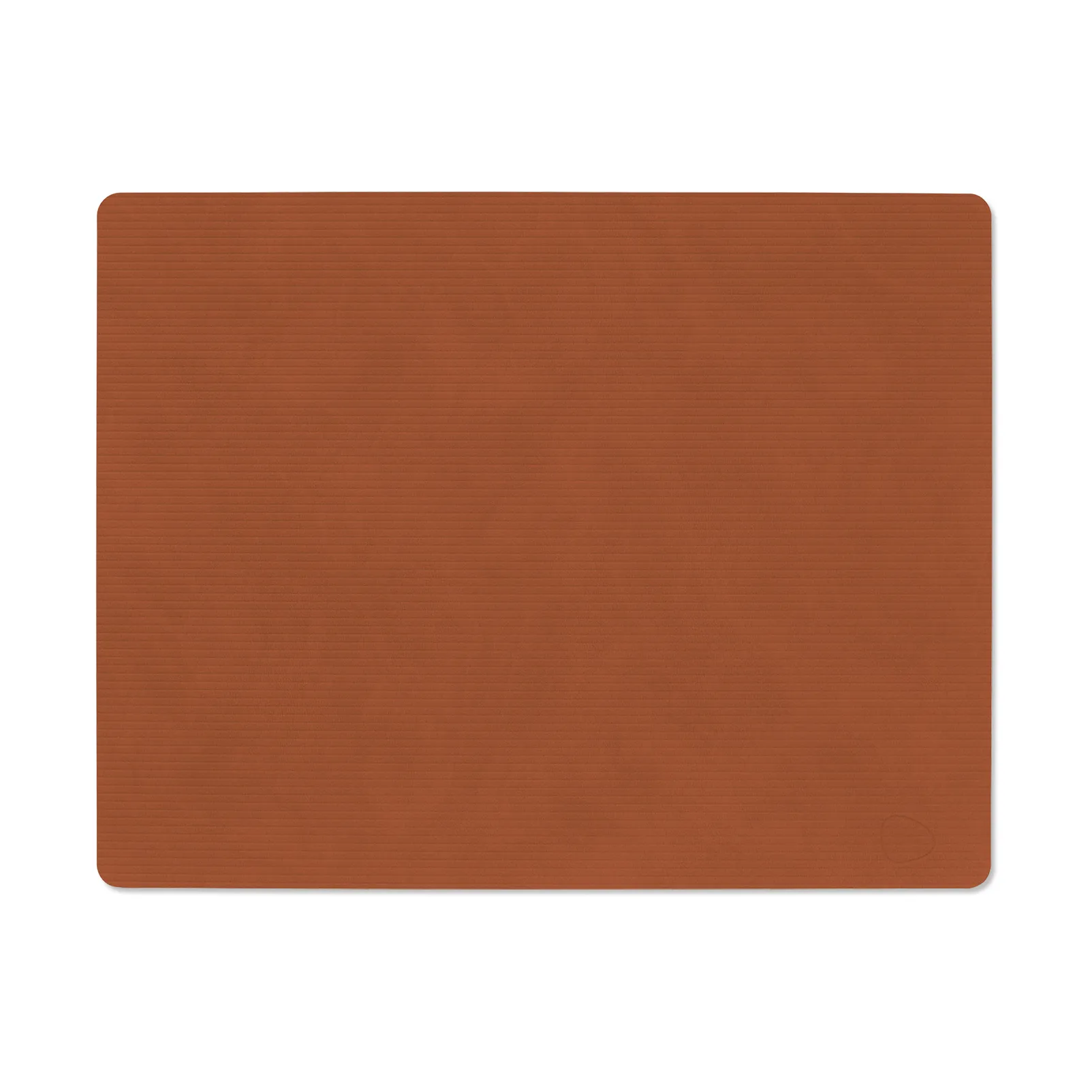 Corduroy placemat square L, Rust LIND DNA
