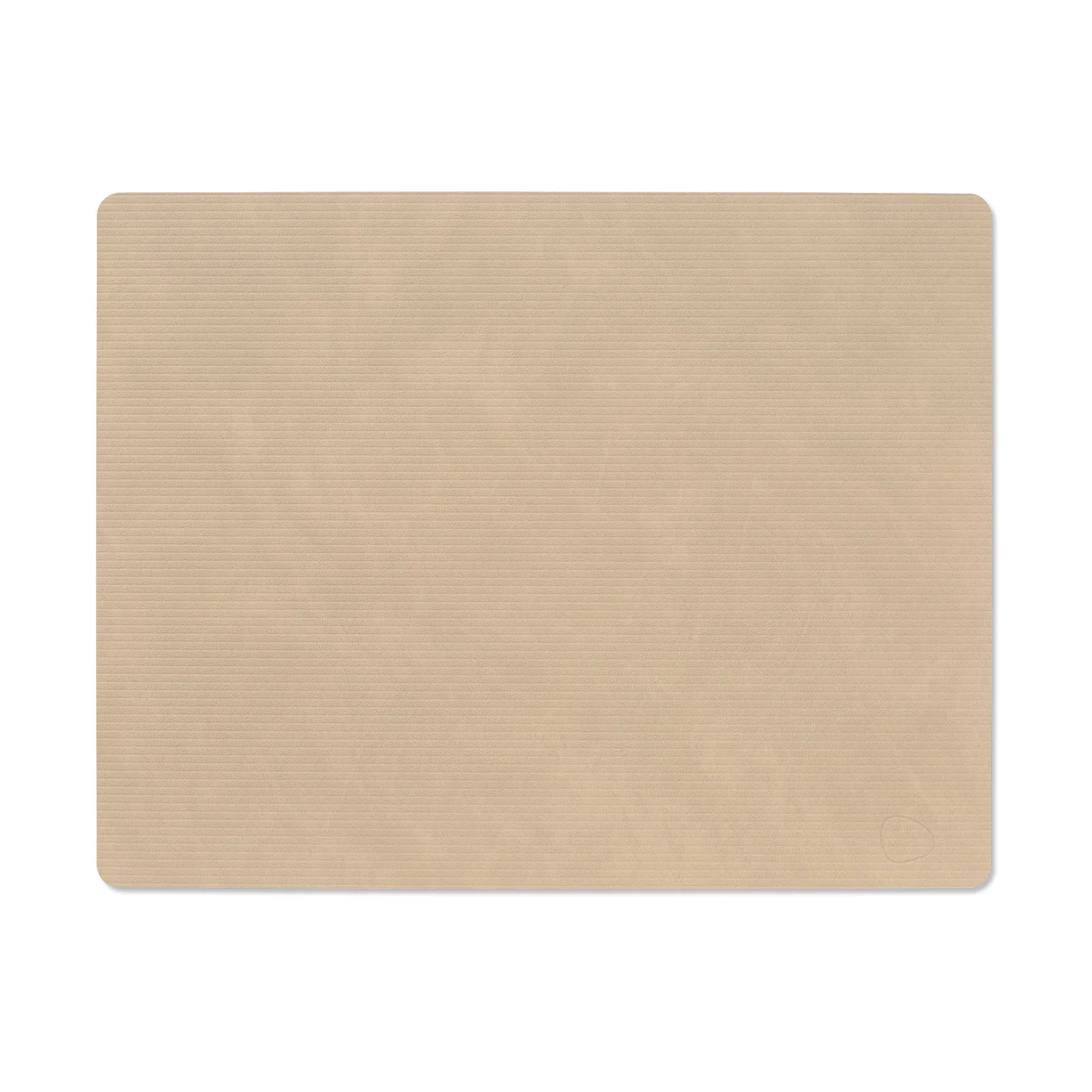 Corduroy placemat square L, Sand LIND DNA