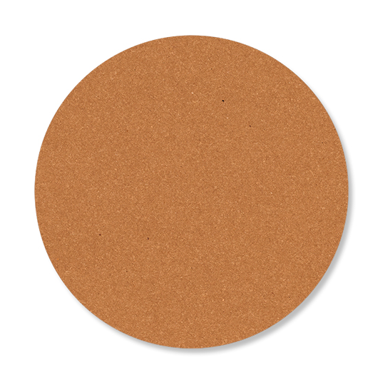 LIND DNA Core coaster circle Flecked nature | Scandinavian Design | Coasters | Brown