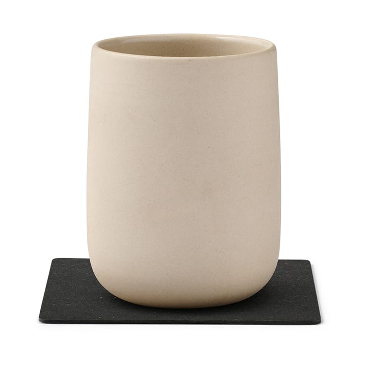 Core coaster square, Flecked anthracite LIND DNA