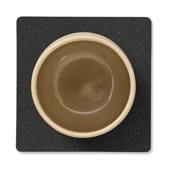 Core coaster square, Flecked anthracite LIND DNA