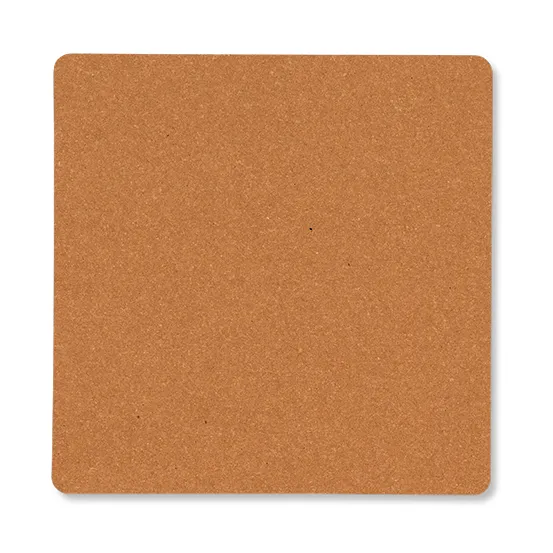 LIND DNA Core coaster square Flecked nature | Scandinavian Design | Coasters | Brown