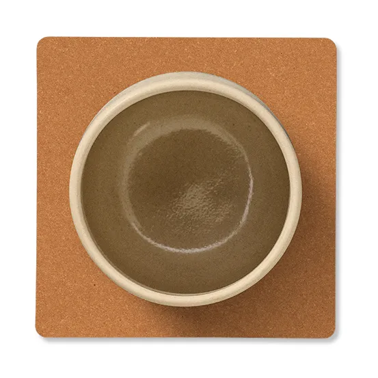 Core coaster square, Flecked nature LIND DNA
