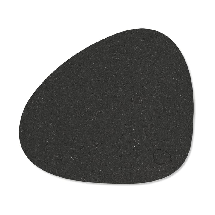 Core placemat curve S, Flecked anthracite LIND DNA