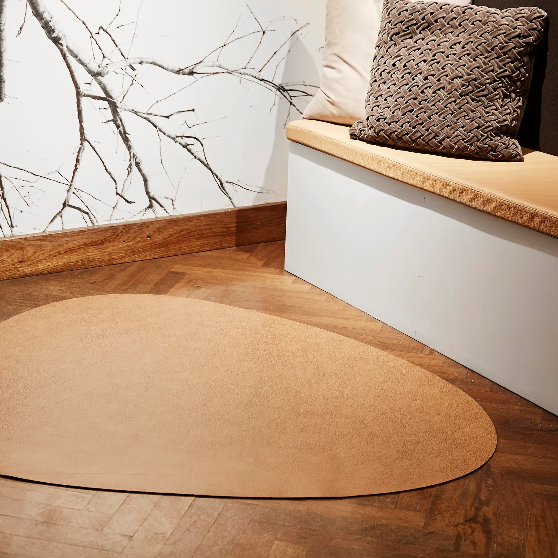 Curve Bwool leatherrug XXL, Nature LIND DNA