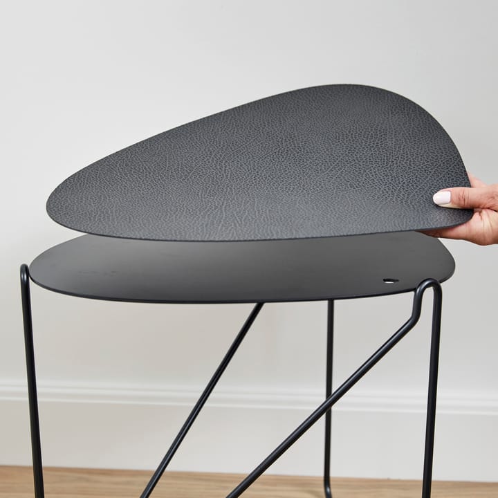 Curve Chameleon Hippo side table - black-anthracite - LIND DNA