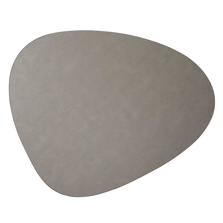 Curve Cloud leatherrug  XXL - light grey - LIND DNA